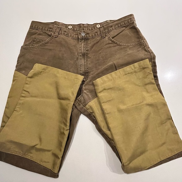 Wrangler Pro Gear Jeans Blue 40x30 Upland Brush‎ Denim Pants Durable Heavy Work - Picture 3 of 12